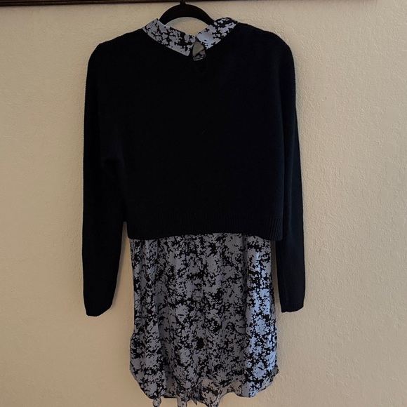 Seraphine 2 in 1 maternity/nursing dress w/ collar Gwendolyn size 8 - Picture 8 of 9